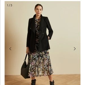 Ted Baker Rosess Short Wool Wrap Coat